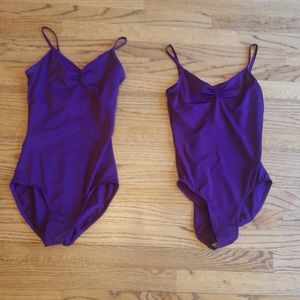 Adult Small Plum Leotards